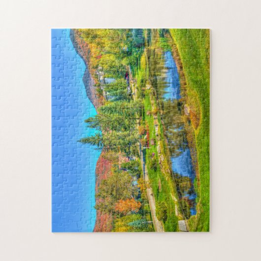 Vermont Stowe. Legpuzzel (Verticaal)