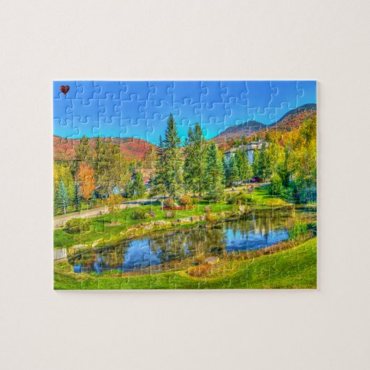 Vermont Stowe Legpuzzel (Horizontaal)
