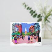Vermont Street Painting Briefkaart (Staand voorkant)