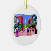 Vermont Street Painting Ornament (Rechts)