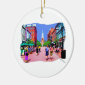Vermont Street Painting Ornament (Links)