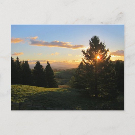 Vermont Sunrise Briefkaart (Voorkant)
