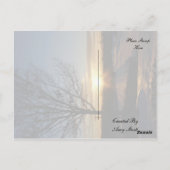 Vermont Sunset Briefkaart (Achterkant)