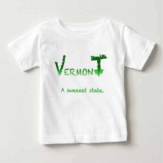 Vermont Sweet Baby T-shirt (Voorkant)