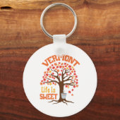 Vermont Sweet Life Sleutelhanger (Voorkant)