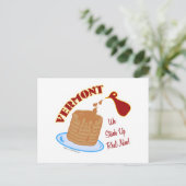 Vermont Syrup Briefkaart (Staand voorkant)