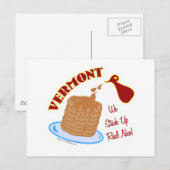 Vermont Syrup Briefkaart (Voorkant / Achterkant)