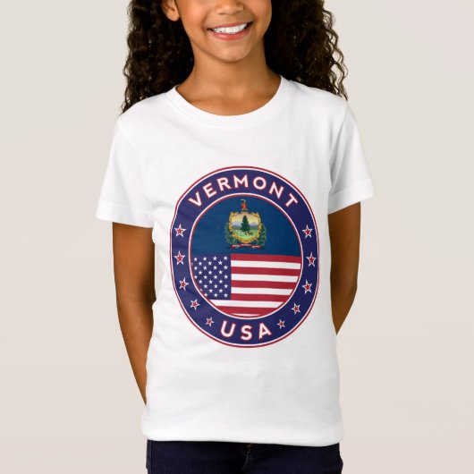 Vermont T-shirt (Voorkant)