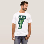 Vermont T-shirt V03 (Voorkant volledig)