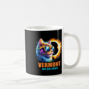 Vermont Totaal Zonneverduistering 2024 Cat Zonneve Koffiemok