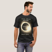 VERMONT Totale zonsverduistering 8 april 2024 T-shirt (Voorkant volledig)