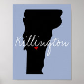 Vermont Town Poster (Voorkant)