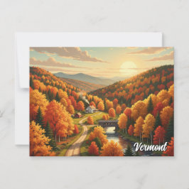 Vermont Travel Briefkaart