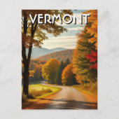 Vermont Travel Briefkaart (Voorkant)