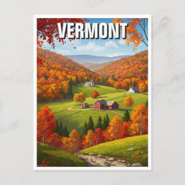 Vermont Travel Briefkaart