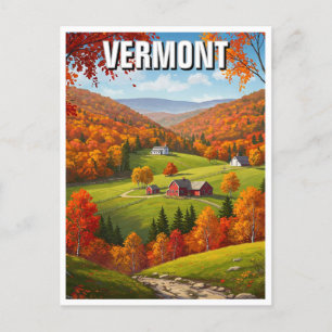 Vermont Travel Briefkaart