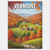 Vermont Travel Magneet (Voorkant)