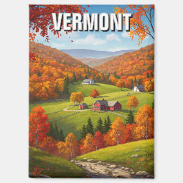 Vermont Travel Magneet