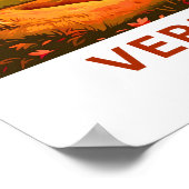 Vermont United States Travel Print (Hoek)