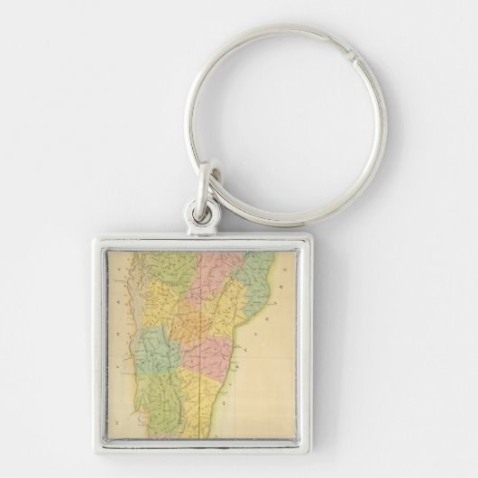 Vermont US Sleutelhanger (Voorkant)