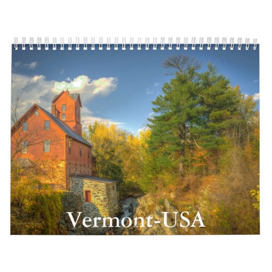 Vermont-USA Agenda Kalender (Hoes)