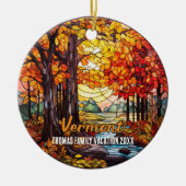 Vermont vakantie souvenir keramisch ornament (Voorkant)