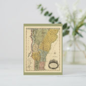 Vermont, van de werkelijke enquête -  kaart 1814 (Staand voorkant)