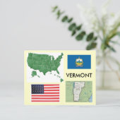 Vermont, Verenigde Staten Briefkaart (Staand voorkant)