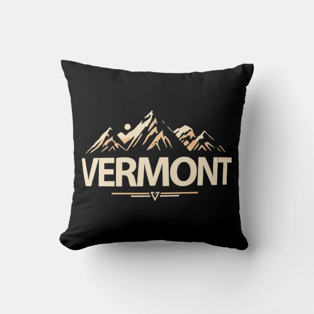 Vermont Verenigde Staten van Amerika Kussen (Voorkant)