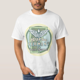 Vermont Verpleegster Caduceus T-shirt