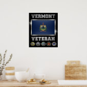 Vermont Veteran poster (Keuken)