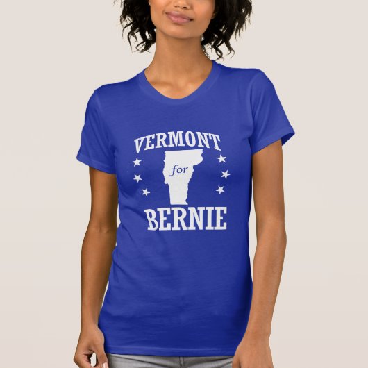 VERMONT VOOR BERNIE T-SHIRT (Voorkant)