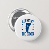 VERMONT VOOR BIDEN RONDE BUTTON 5,7 CM (Voorkant /achterkant)