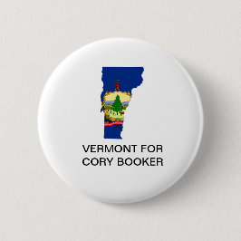 VERMONT VOOR CORY BOOKER 2020 Button