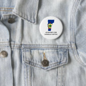 VERMONT voor Kamala Harris 2024 Button (In situ)