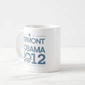 VERMONT VOOR OBAMA 2012.png Koffiemok (Voorkant links)