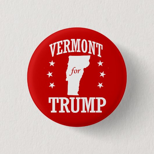 VERMONT VOOR TRUMP RONDE BUTTON 3,2 CM (Voorkant)
