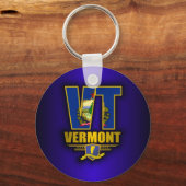 Vermont (VT) Sleutelhanger (Voorkant)