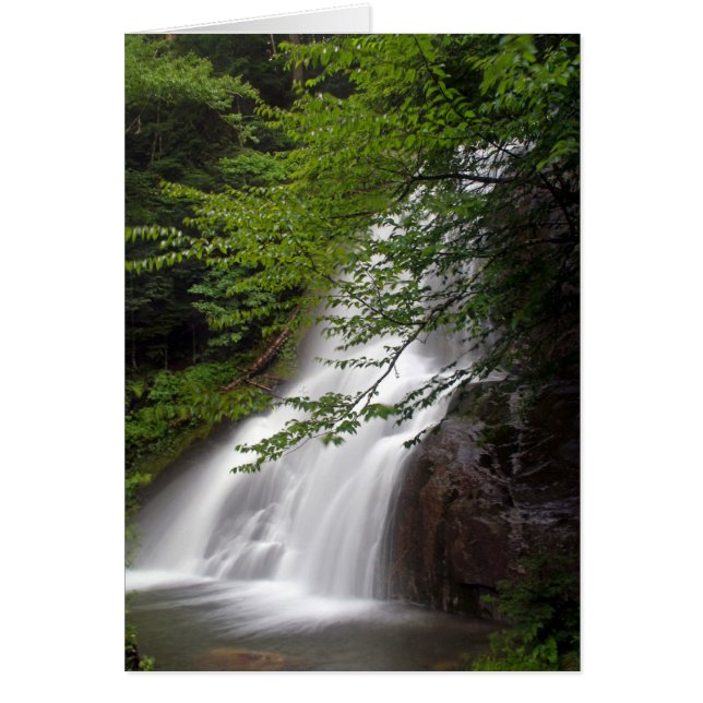 Vermont Waterfall Card (Voorkant)