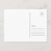 Vermont | We zijn verhuisd Uitnodiging Briefkaart (Achterkant)