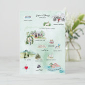 Vermont Wedding Weekend | Uitnodiging tot het opst (Staand voorkant)