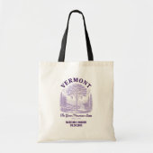 Vermont Wedding Welcome Bag, State Love Tote Bag (Voorkant)