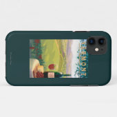 Vermont Wijnlandschap Scene Case-Mate iPhone Case (Achterkant (horizontaal))