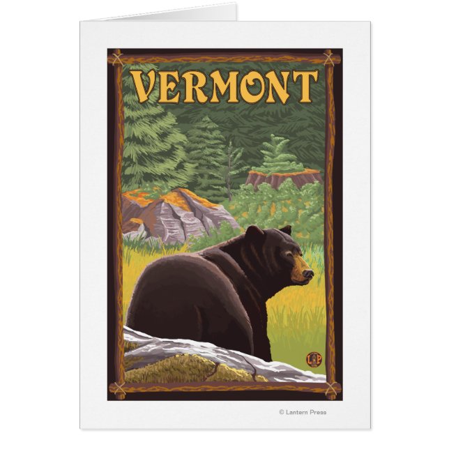VermontBlack Beer in Forest (Voorkant)