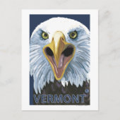 VermontEagle Up Close Briefkaart (Voorkant)