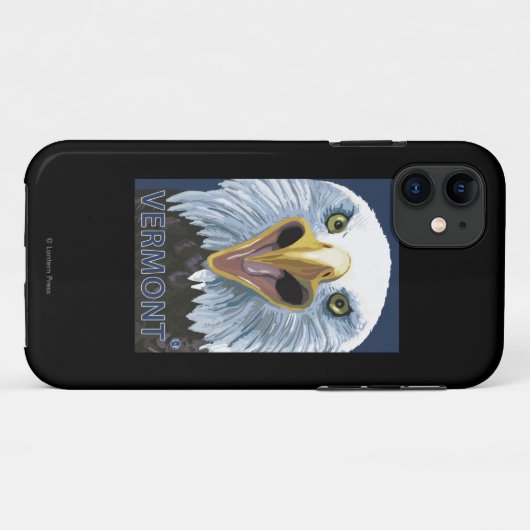 VermontEagle Up Close Case-Mate iPhone Case (Achterkant (horizontaal))