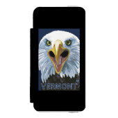 VermontEagle Up Close Incipio iPhone Portemonnee Hoesje (Voorkant Agenda)