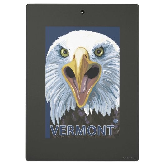 VermontEagle Up Close Klembord (Achterkant)