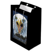 VermontEagle Up Close Medium Cadeauzakje (Achterkant Gekanteld)