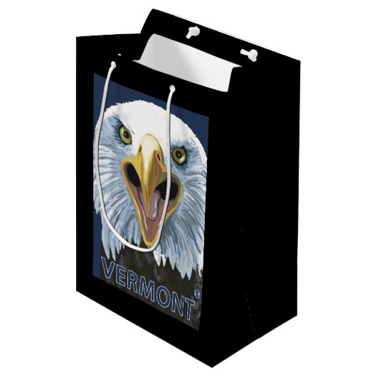 VermontEagle Up Close Medium Cadeauzakje (Voorkant Gekanteld)